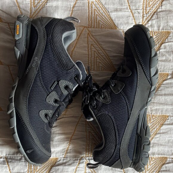 Ahnu Sugarpine Waterproof Hiking Shoe Black Women’s Size 6 - Picture 1 of 7